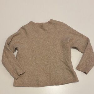 & Other Stories Alpaca Wool Beige Crew Neck Sweater Size Small